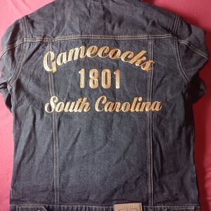 South Carolina Gamecocks Embroidered Denim Jacket